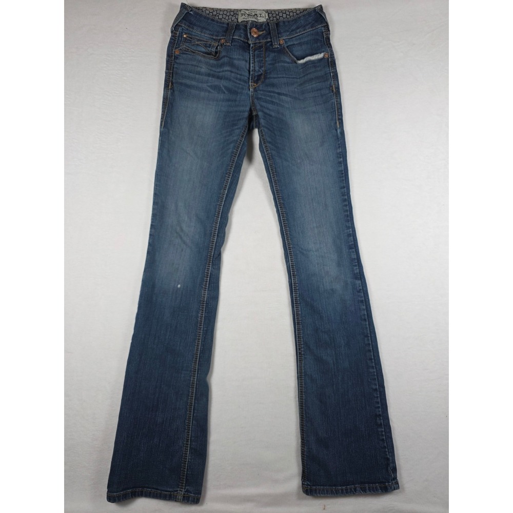Ariat R.E.A.L. Rosa Bootcut Jeans Women's 27XL Lita Wash Western Denim Boho